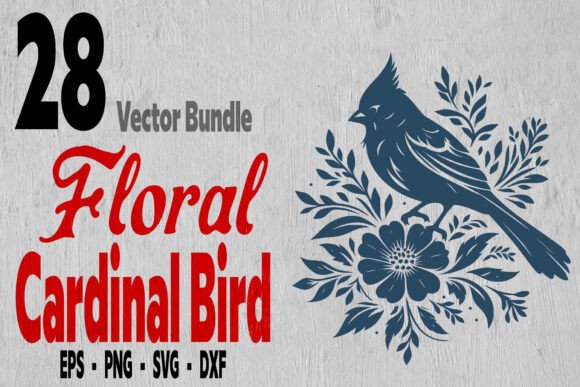 28 Floral Cardinal Bird Bundle Svg Png Review