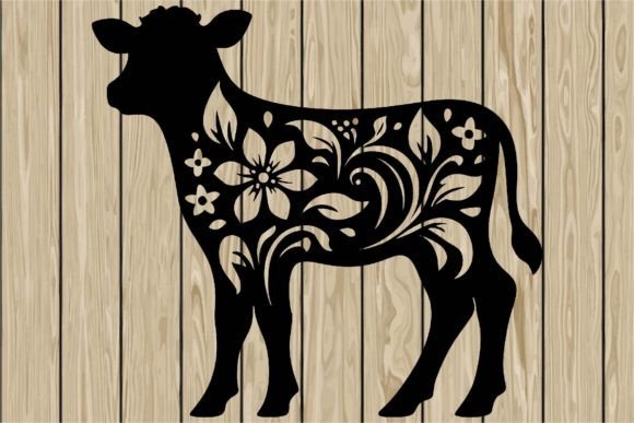 Floral Calf Stencil Silhouette SVG: A Designer's Real-World Review