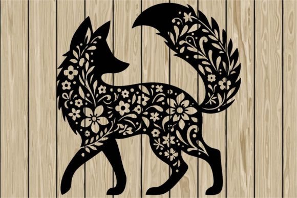 Floral Fox Stencil Silhouette SVG: A Designer's Real-World Review