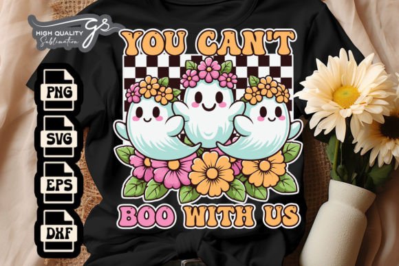 Floral Halloween Ghouls Retro SVG Review