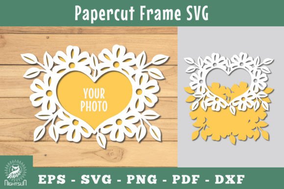 Floral Heart Papercut Frame SVG 1: A Designer's Real-World Review
