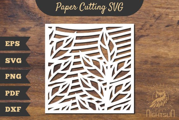 Floral Rectangle Frame Papercut SVG 10 Review