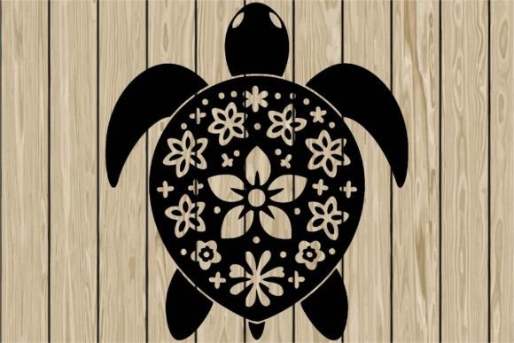 Floral Turtle Stencil Silhouette SVG: A Designer's Real-World Review